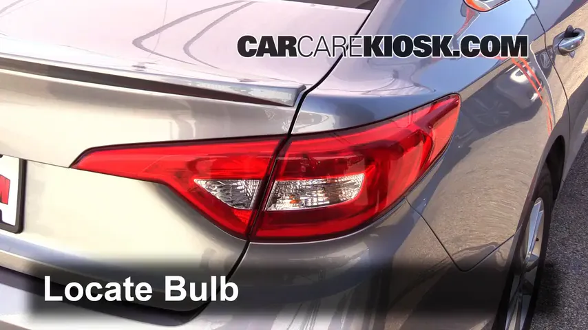 2015 Hyundai Sonata SE 2.4L 4 Cyl. Lights Reverse Light (replace bulb)